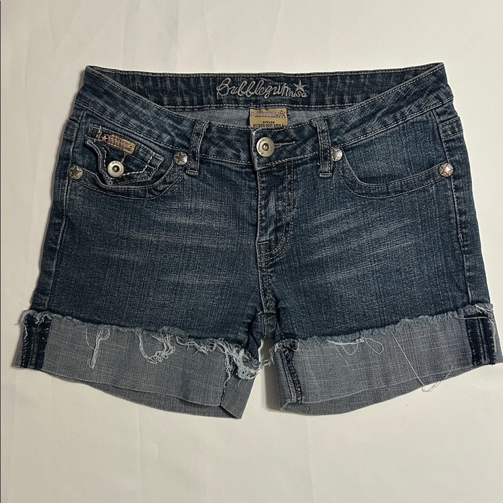 Bubblegum Blue Denim Shorts - Size 9/10